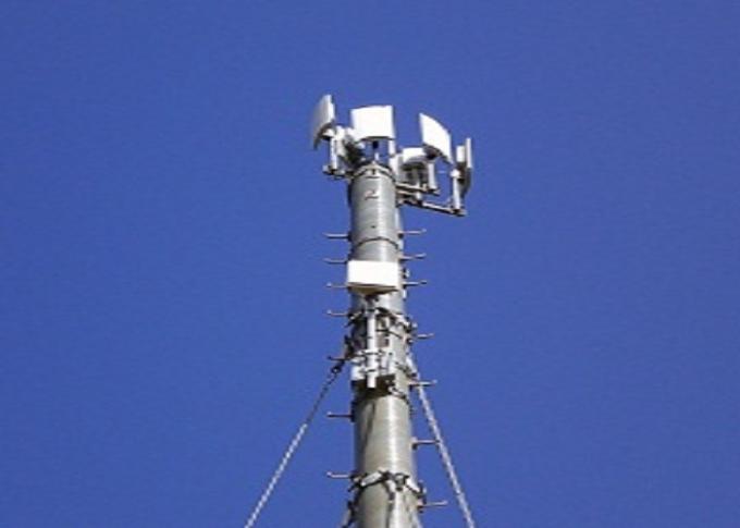torre galvanizada altura de los 35m postes mono poste Dan 1800 poste cónico ASTM A 123 0