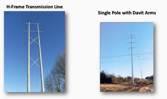 Clase tres los 70ft Electric Power poste 3m m los 22m con el peldaño que sube 2