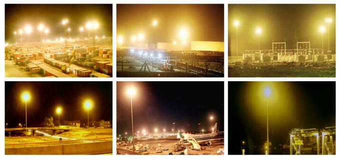 alta iluminación poste ISO 9001 del palo de la carretera/del aeropuerto de poste ligero del palo del 15M LED alta 2