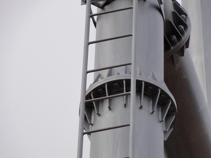 220 kilovoltios galvanizaron torre 10m-200m de poste del tubo de las tuberías de acero la mono ampliamente utilizada 7