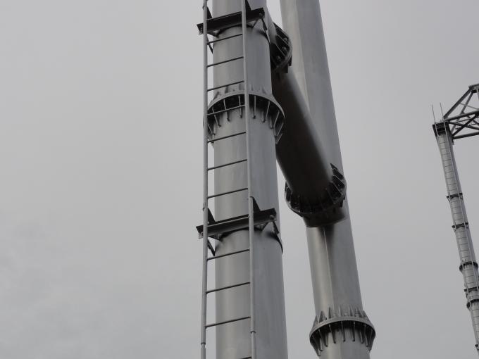 Serie eléctrica de acero galvanizada alto voltaje de la estructura de la subestación del transformador de postes 5