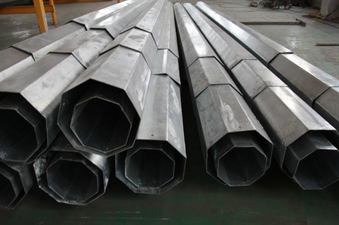 distribución galvanizada tradicional para uso general de postes del acero de 69kv los 60ft los 65ft los 70ft 1