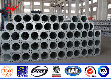 Porcelana Q235 transmisión cónica de acero postes tubulares de acero con la galvanización de ASTM A123 proveedor