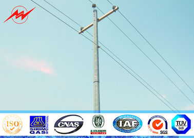 Porcelana línea eléctrica afilada de establecimiento de la transmisión de Electric Power postes de la altura total de la profundidad el 13m de los 2m proveedor