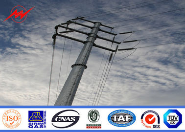 Porcelana línea aérea línea de transmisión de acero de postes de poder los 35FT postes del grueso de 3m m proveedor