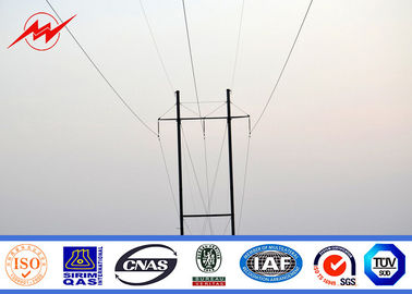 Porcelana línea de transmisión 33kv postes de acero galvanizados para la aprobación de la distribución de poder ISO proveedor