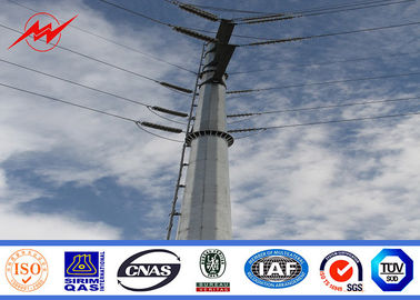 Porcelana Línea de transmisión corriente eléctrica poste del proyecto el 18m 10KN para la distribución de la electricidad proveedor