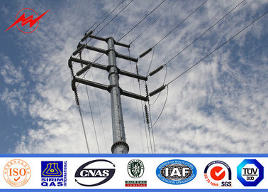 Porcelana Transmisión de acero postes de la corriente eléctrica para la línea proyecto de la distribución de la electricidad proveedor