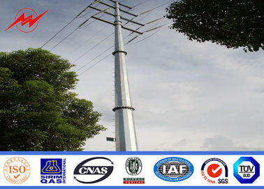 Porcelana Circuito doble poste tubular de acero eléctrico para la distribución de la electricidad proveedor