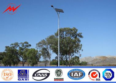 Porcelana iluminación al aire libre postes, acero solar del polígono del 10m15m los 20m de la galvanización de postes de la luz de calle proveedor