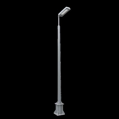 Calidad  4-8 Meters Customizable Length Street Light Pole with Earthquake Resistant Design and Hot Dip Galvanized Finish Fábrica