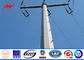 los 10M galvanizaron la corriente eléctrica de acero poste para la línea de la transmisión 69KV proveedor