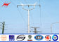 iluminación postes poste para uso general de acero del metal de los 6M - del 12M con el conductor de aluminio proveedor
