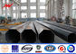 Las tuberías de acero del betún 220kv galvanizaron a poste de acero para el proyecto del overheadline proveedor