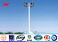 palo poste de la altura LED de los 25M alto con el sistema rasing para la iluminación del estadio proveedor