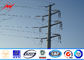 10M cónicos poste tubular de acero para la línea de transmisión de la distribución de poder 110kv proveedor