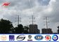 línea eléctrica afilada de establecimiento de la transmisión de Electric Power postes de la altura total de la profundidad el 13m de los 2m proveedor