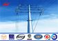 Corriente eléctrica 8KN poste de la galvanización el 12m para la transmisión de poder de la distribución proveedor