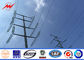 Hdg cónico el 16m 2 secciones postes para uso general de acero para la transmisión de poder proveedor