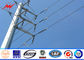 HDG redondo 10m 5KN postes para uso general eléctricos de acero para la línea de transmisión de arriba proveedor