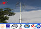 66 kilovoltios de corriente eléctrica de acero poste/fuerza de producción de acero de poste de la transmisión alta proveedor