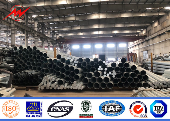 Postes de energía galvanizados de 80 pies, 90 pies y 138 kV para distribución eléctrica proveedor