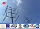 Línea eléctrica de acero redonda poste de postes 220KV el 12M de la transmisión de la distribución de poder proveedor