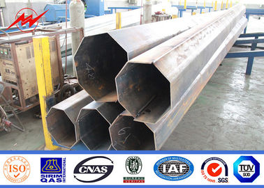 Distribución de poder poste de acero galvanizado tubular con los accesorios eléctricos proveedor