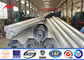 400 kilovoltios postes de acero galvanizados utilidad de acero con la línea eléctrica de la resistencia de choque proveedor