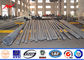 Palo ligero comercial tubular de acero galvanizado de Gr65 los 25m poste 3000 Dan postes alto proveedor
