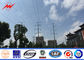 la línea de transmisión de 11KV los 73KM galvanizó el acero eléctrico poste de 4m m con betún proveedor