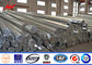 Betún de acero galvanizado los 20m de poste de la corriente eléctrica con los brazos cruzados ISO 9001 proveedor