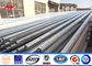 metal 550kv postes para uso general del 14m para la línea de transmisión de acero proveedor