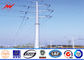 transmisión de poder autosuficiente de la distribución de la electricidad 135kv postes AWS D1.1 proveedor