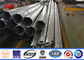Fuerza de producción de acero galvanizada de postes de poder del metal los 25FT los 30FT los 35FT 345Mpa proveedor