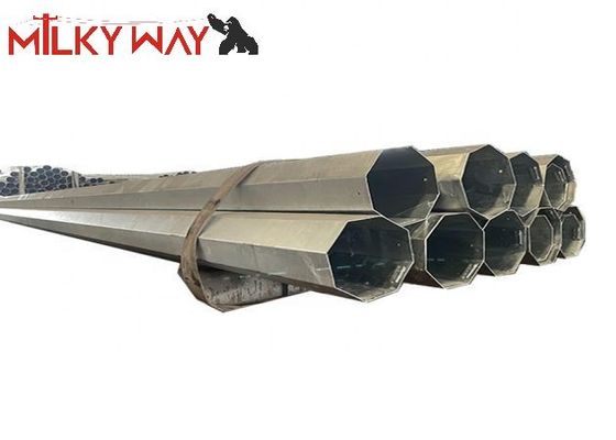 80FT 90FT 1400kg de betún poste eléctrico de 5 mm para transmisión de energía proveedor