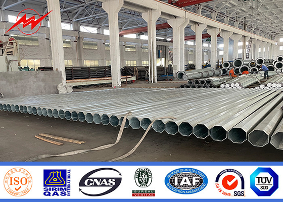 Polos de transmisión de energía galvanizados de 6 mm con longitud personalizada proveedor