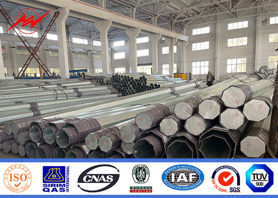 Polos de transmisión de energía galvanizados de 6 mm con longitud personalizada proveedor