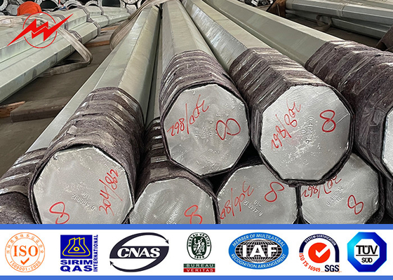 Polos de transmisión de energía galvanizados en caliente con técnica automática de soldadura por arco sumergido Construcción duradera proveedor
