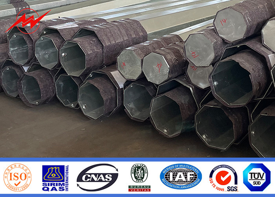 Polos de transmisión de energía galvanizados de 6 mm con longitud personalizada proveedor