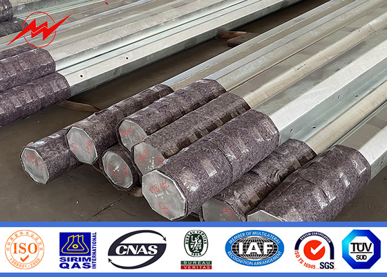Polos de transmisión de energía galvanizados en caliente con técnica automática de soldadura por arco sumergido Construcción duradera proveedor