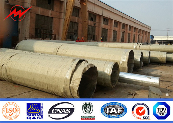 Gr65 Polo de acero galvanizado para línea de transmisión eléctrica de 10KV-550KV proveedor