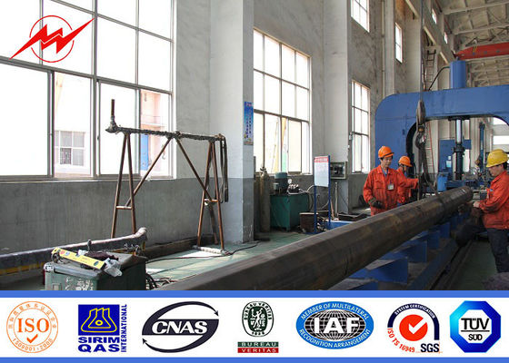 Torre ligera del alto palo del estadio de fútbol el anti-corrosivo los 30m con el sistema de elevación