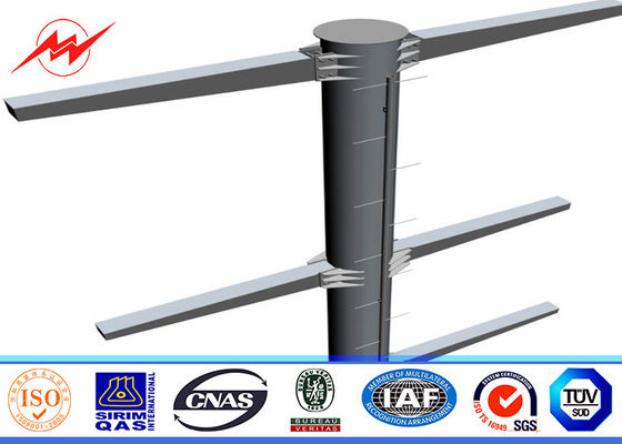 el acero del 11M galvanizó la corriente eléctrica poste para la línea de transmisión de arriba