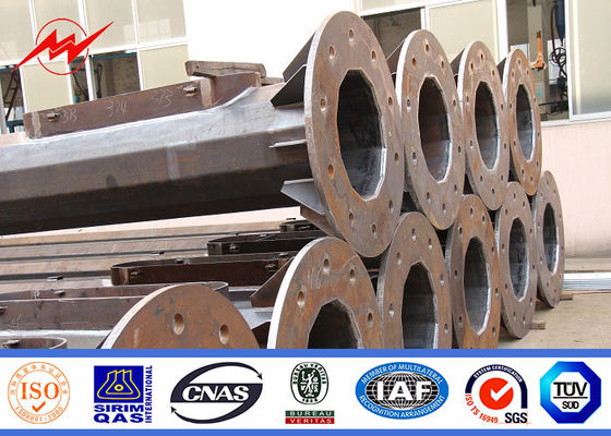 iluminación de pintura del centro de deportes del polo del palo de los 50m alta con el sistema de elevación