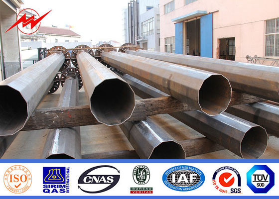 Centrales eléctricas que encienden el alto palo ligero los 36m cuadrado cónico poste con el sistema el competir con auto