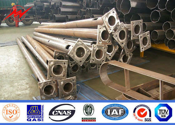 iluminación del polo del palo del centro de deportes de la capa del polvo de los 25m alta con el sistema de elevación