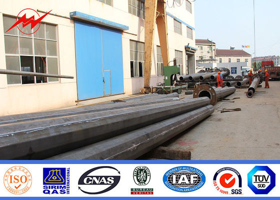 iluminación poligonal del centro de deportes del polo del palo de los 40m alta con el torno