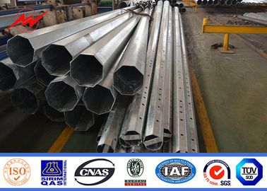 Polo tubular de acero personalizado para proyectos aéreos polos de transmisión de energía Gr 65 11m 33kv