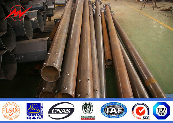 iluminación del centro de deportes del polo del palo del multisidedl de los 50m alta con el sistema de elevación